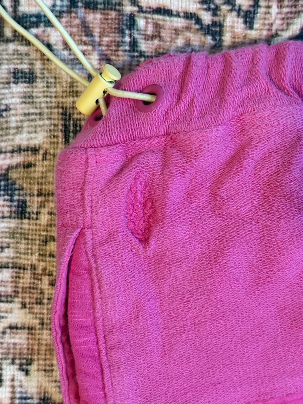 FP Movement by Free People Cropped Drawstring Pants — Hot Pink - Picture 4 of 6